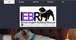 Desktop Screenshot of ilenglishbulldogrescue.org