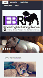 Mobile Screenshot of ilenglishbulldogrescue.org